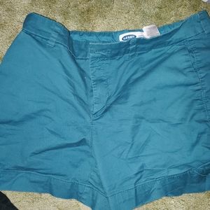 Blue shorts